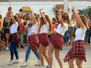 La cita se celebró en la Plaza Rutherford, de Corrales.