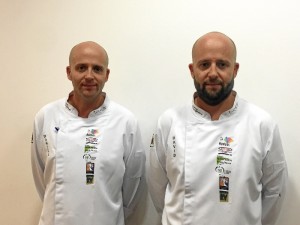 Los hermanos Daniel y David Segura llevan dos meses trabajando en la organización de las jornadas gastronómicas. 