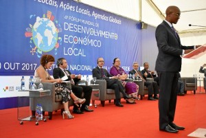 Un momento del IV Foro Mundial de Desarrollo Económico Local celebrado en Cabo Verde.