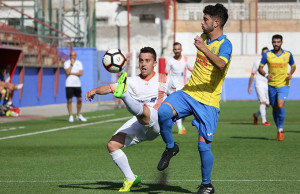 Perdió La Palma, pero sólo una carambola de resultados le llevarían a correr algún riesgo de descenso. / Foto: Antonio Alcalde.