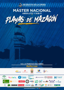 Cartel anunciador del torneo que se celebrará en Mazagón este fin de semana.