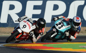 tercero en la segunda carrera disputada en el Circuito de Motorland Aragón.