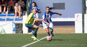 El Sporting comenzó una semana de trabajo marcada por la falta de instalaciones en Huelva. / Foto: www.lfp.es.