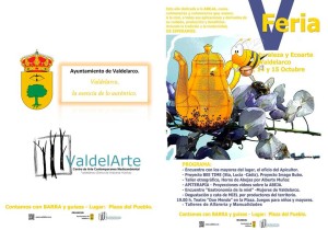 V FERIA AGRONATURALEZA Y ECOARTE VALDELARCO 2017 (2)