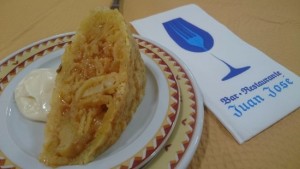 La rica tortilla del Bar Juan José de Huelva. / Foto: Tripadvisor.