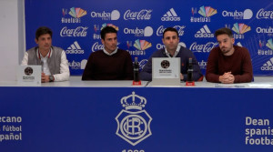 Un momento de la presentación de la Asociación de Futbolistas Solidarios y el I Torneo de Golf 'Jugadores del Decano'. / Foto: Condavisión.