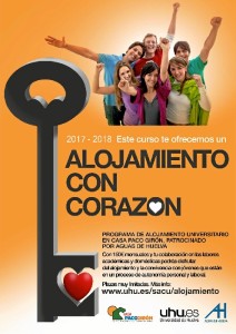 Cartel del programa 'Alojamiento con corazón'. 