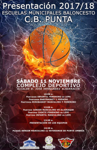 Puesta en marcha de las Escuelas Municipales de Baloncesto de Punta Umbría.