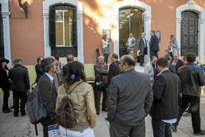 Un momento de la jornada de trabajo sobre la creación de una futura Academia del Cine Andaluz.