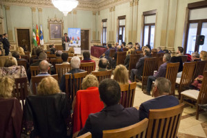 Acto de entrega de los Premios al Comercio.