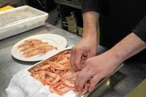 Las gambas de Peix llegan incluso hasta un restaurante propio.