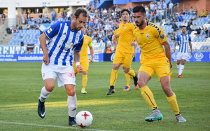 Gorka Santamaría, muy trabajador en el tiempo que estuvo en el campo. / Foto: Pablo Sayago.