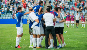 El Recre viaja a Córdoba con intención de estrenar su casillero de victorias fuera de casa. / Foto: Pablo Sayago.