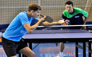 José Manuel Caballero en uno de sus partidos. / Foto: J. L. Rúa.