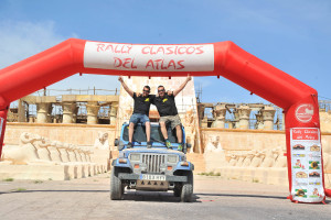 Los onubenses Javier Fernández y Manuel Jesús Acevedo.