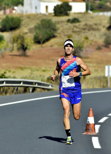 Adrián Andivia, ganador Absoluto de la prueba atlética. / Foto: J. L. Rúa.