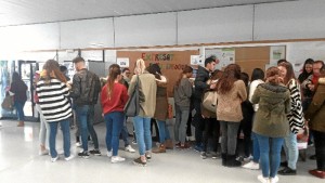 Ha sido numerosos alumnos los que se han sumado a esta iniciativa.