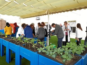 Nueva terraza para el desarrollo de actividades lúdico-educativas al aire libre.