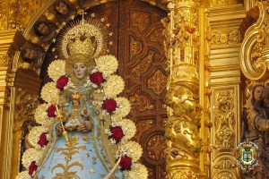 Otra imagen de la Virgen. 