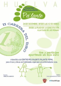 Cartel de la inciativa que se va a  celebrar el 24 de diciembre. 