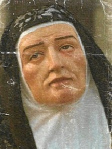 Santa Teresa, obra del insigne escultor. 