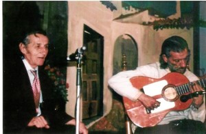 Dos leyendas del flamenco: “El Brujo” y “Niño Miguel”.