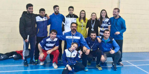 Representantes del Recre IES La Orden en el Circuito Provincial celebrado en Corrales.