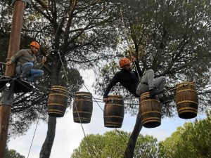 Los jóvenes almonteños se unen en torno a la naturaleza y la aventura