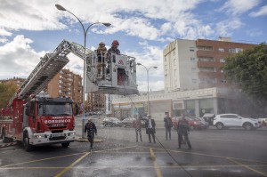 Se efuerza y moderniza el parque móvil de los bomberos de la capital.