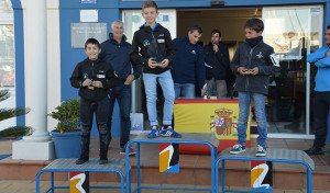 Podio Sub 13 en Isla Canela, con protagonismo del CDNPU.