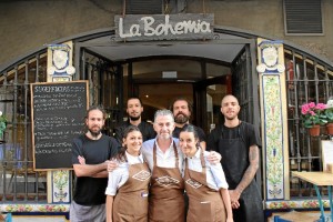 Equipo de La Bohemia.