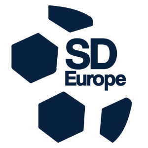 Logo de SD Europe, que engloba a las asociaciones nacionales de la que forman parte Trusts y clubes de fútbol democráticos o de accionariado popular.