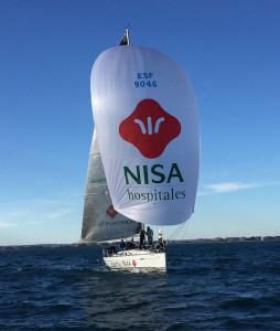 Dominio absoluto del First 40 Hospitales Nisa-Al Kevir en la XI Regata del Jamón.