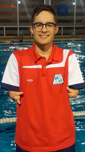 David Sánchez, deportista del CODA, presente en los Juegos Mundiales de natación.