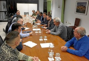 Imagen de la reunión del sector. 