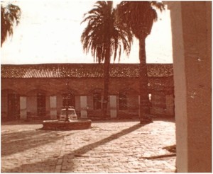 Patio del antiguo Matadero municipal. Diciembre de 1983.