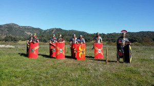 arucci turobriga aroche recreacion campamento romano legionarios