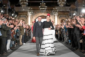 En We Love Flamenco, junto a José Hidalgo. / Fotografía de Aníbal González. 