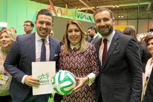 Un momento de la presentación en Fitur la segunda edición de la Gañafote Cup.