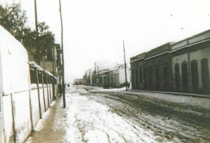 Una de las calles del Barrio que historiamos.