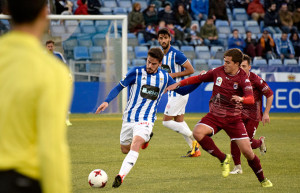 Rafa de Vicente fue uno de los jugadores sustituidos en el segundo tiempo. / Foto: Pablo Sayago.