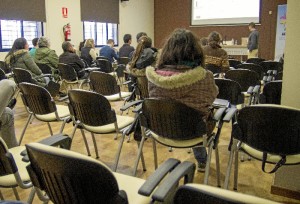 Un momento de la celebración de los talleres. 