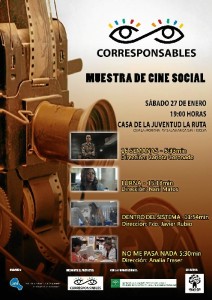 Cartel de la Muestra de Cine Social.