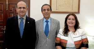 Julián, durante su toma de posesión como vicerrector de Investigación.