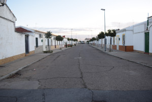 Estado de la zona conocida como Casas Baratas antes de la intervención.