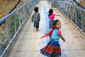 En Sapa, pueblo en el norte de Vietnam, donde nunca pierden su sonrisa.