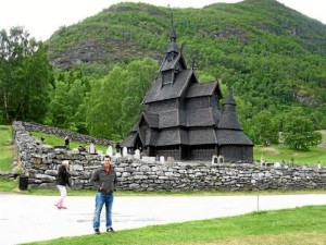 El conocer otras culturas le ha hecho valorar más Huelva. / En la imagen, en Stavanger, Noruega.