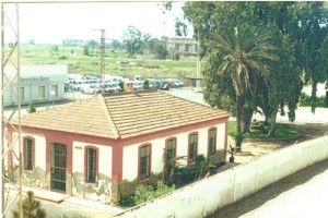 Sector de Las Metas, junto a la línea de ferrocarriles. Marzo de 2001.