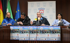 Un momento de la presentación del torneo de Fútbol Base que tendrá lugar en Cartaya.