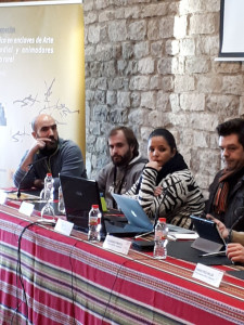 Mari Carmen Rafallo, del Ayuntamiento de Trigueros, ha participado en el seminario.